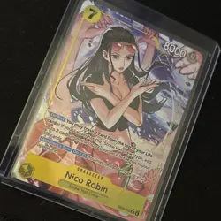 One Piece Nico Robin SR Alt Art AA EB03-055 Heroines edition English - Image 3