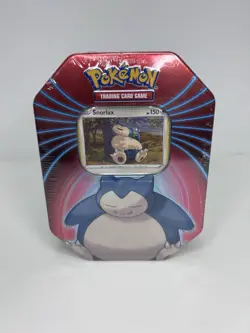 Pokemon TCG Cards Snorlax Tin 2021 Factory Sealed Exclusiv NEW SEALED Boosters - Image 1
