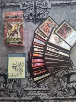 Exodus “White Heat” 60 Card Theme Deck MP-HP - Image 1