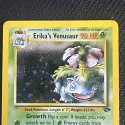 Erika's Venusaur 4/132 Gym Challenge Holo Rare Pokemon Card - Image 2
