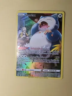 Snorlax TG10/TG30 Pokemon Lost Origin Trainer Gallery Holo Rare Card NM - Image 1