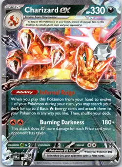 Charizard ex #196 Holo Scarlet & Violet Promo Cards Pokemon NM (A) - Image 1