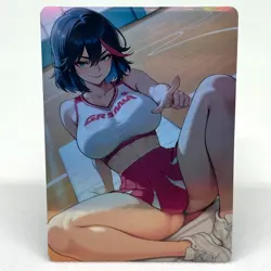 Kill La Kill Ryuko Matoi Goddess Anime Waifu ACG Foil Card - Image 1