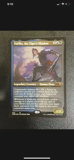 MTG Yuriko, the Tiger's Shadow (Etched Foil) | Commander Legends | NM - Image 2