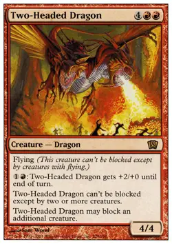 MTG TWO-HEADED DRAGON POOR - DRAGO A DUE TESTE - 8TH - MAGIC - Image 1