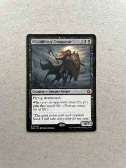 Bloodthirsty Conqueror (Regular) - Foundations - Mythic - MTG English - Image 1