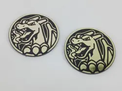 Pokemon TCG Charizard Sword and Shield Astral Radiance Promo Jumbo Gold Coin x2 - Image 1