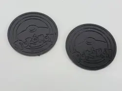 Pokemon TCG Charizard Sword and Shield Astral Radiance Promo Jumbo Gold Coin x2 - Image 2