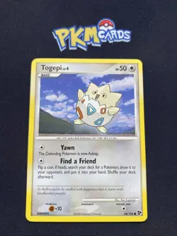 Pokemon TCG Togepi Great Encounters 88/106 Regular MP. - Image 1