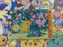 Pokemon Charizard Vintage Pocket Monsters Vending HOLO Prism Sticker 99 Nintendo - Image 1