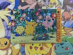 Pokemon Charizard Vintage Pocket Monsters Vending HOLO Prism Sticker 99 Nintendo - Image 3