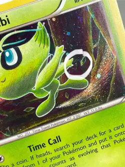 Celebi - XY187 - Cosmos Holo Promo - XY Black Star Promos - Mini Swirl #1 - Image 3