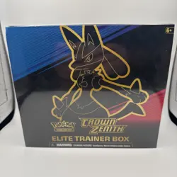 Pokemon TCG Crown Zenith Elite Trainer Box, New/Factory Sealed - Image 1