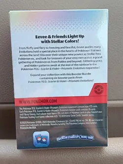 🔥NEW🔥Pokemon SV Prismatic Evolutions 💥6 Booster Pack Bundle💥 Sealed Box - Image 3