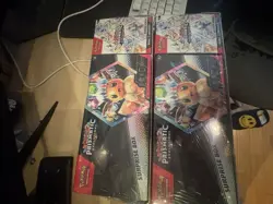 Pokemon Prismatic Evolutions Surprise Box & Booster Bundle Lot Of Two - Image 1