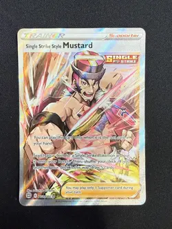 Single Strike Style Mustard - TG28/TG30 Brilliants Stars (Pokemon) NM - Image 1