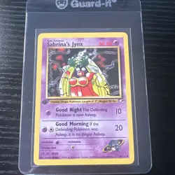 Sabrina’s Jynx 1st Edition Gym Heroes 59/132 WOTC Vintage Pokemon - Image 1