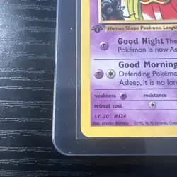 Sabrina’s Jynx 1st Edition Gym Heroes 59/132 WOTC Vintage Pokemon - Image 2