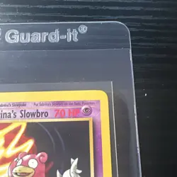 Sabrina’s Slowbro 1st Edition Gym Heroes 60/132 WOTC Vintage Pokemon - Image 4