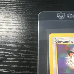 Giovanni's Meowth 74/132 1st Edition Uncommon Excellent Gym Challenge WOTC - Image 3