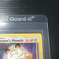 Giovanni's Meowth 74/132 1st Edition Uncommon Excellent Gym Challenge WOTC - Image 4