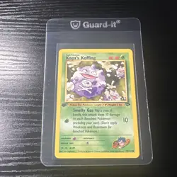 Koga’s Koffing 1st Edition Gym Challenge 79/132 WOTC Vintage Pokemon 1999 - Image 1
