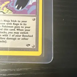 Koga’s Ninja Trick 115/132 1st Edition Gym Challenge WOTC Vintage Pokemon - Image 5