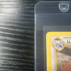 Lt. Surge’s Raticate 53/132 1st Edition Gym Challenge WOTC Vintage Pokemon - Image 3