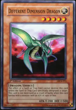 Yu-Gi-Oh! Different Dimension Dragon DCR-015 1.Edition Super Rare [NM] | EN 2003 - Image 1