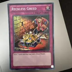 Reckless Greed LCYW-EN285 Legendary Collection 3: Yugi's World Unlimited NM - Image 1