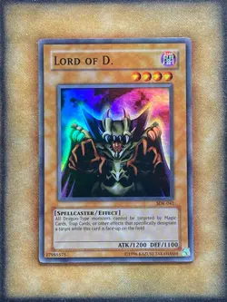 Yugioh Lord of D. SDK-041 Super Rare MP - Image 1