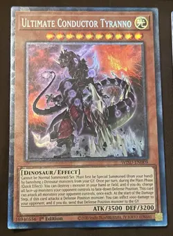 Yugioh Dinowrestler Pankratops Collector Rare Lot Souleating Oviraptor Conductor - Image 3