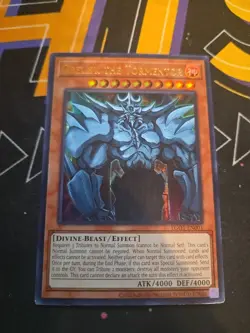 Yugioh Obelisk the Tormentor EGO1-EN001 Ultra Rare 1st Ed NM - Image 1