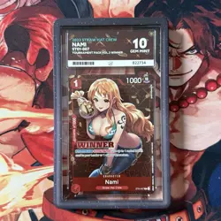 Nami ST01-007 C WINNER vol 3 Promo ACE 10 PERFECT SUB GRADES ENGLISH One Piece - Image 1