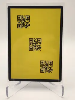 Lorcana WINTERSPELL Discard Error Card w/ QR Codes - Image 1