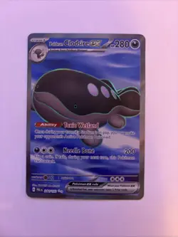 Pokemon TCG Paldean Clodsire EX Ultra Rare Card 244/193 NM Condition - Image 2