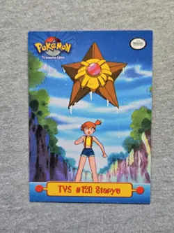 TV5 #120 Staryu- TV Animation Edition - Pokemon Topps Card - Image 1