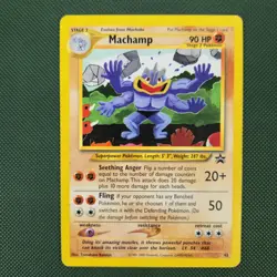 MP Machamp 43 Black Star Promo Nintendo Pokemon Card WOTC 2002 - Image 1