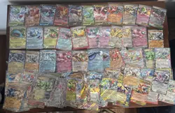 109 Pokemon Ex & V Card Lot English NM - Image 1