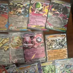 109 Pokemon Ex & V Card Lot English NM - Image 5