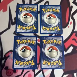 Pokemon Vintage Mixed Language Lot - 4 Cards - Image 2