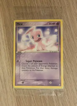 Mew EX Holon Phantoms 111/110 Secret Rare Pokemon Card Non-Holo - SEALED - Image 3