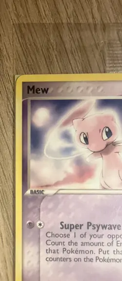 Mew EX Holon Phantoms 111/110 Secret Rare Pokemon Card Non-Holo - SEALED - Image 4