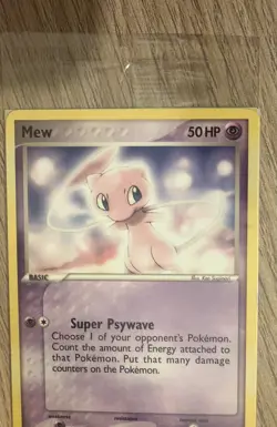Mew EX Holon Phantoms 111/110 Secret Rare Pokemon Card Non-Holo - SEALED - Image 5