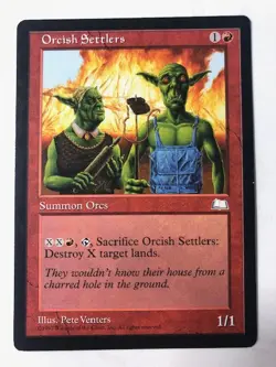 Orcish Settlers Weatherlight Vintage Magic Cards COMBINED SHIPPING - Image 1