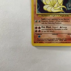 Pokemon Ninetales Base Set 12/102 Holo 1999 WOTC TCG Card Vintage - Image 5