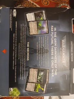 MTG Magic The Gathering Warhammer 40,000 Necron Dynasties SEALED Commander Deck - Image 2