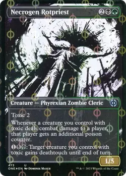Necrogen Rotpriest 473 Phyrexia: All Will Be One MTG step-and-foil - Image 1