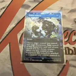 MTG Stolen Uniform (Borderless) Final Fantasy Foil #0332 - Image 3