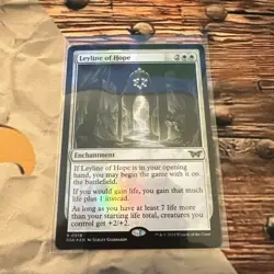 MTG Leyline of Hope Duskmourn: House of Horror Foil #0018 - Image 3